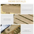 Outsunny-2 Seater Hanging Swing Bench - Wood