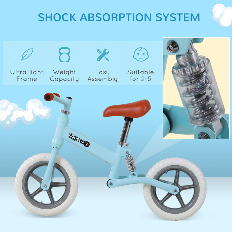 Toddler Balance Bike - Sky Blue