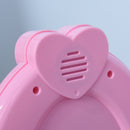 Kids Pretend Play Plastic Vanity Table Set Pink/White