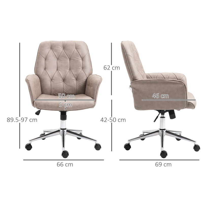 Vinsetto Office Chair - Grey