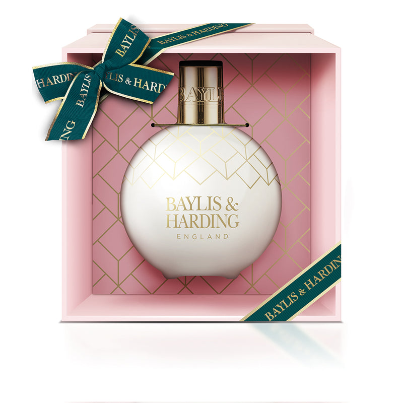 Baylis & Harding Bauble 250ml Signature Jojoba, Vanilla and Almond Oil Gift