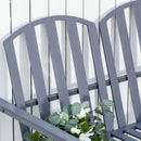Outsunny Garden Bench = Grey