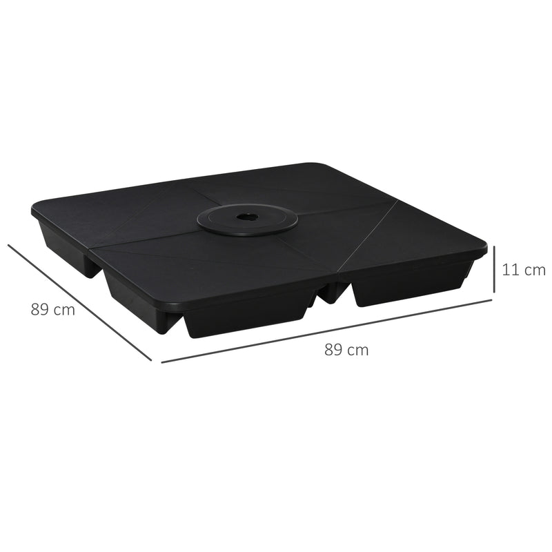 Outsunny Plastic Umbrella Base