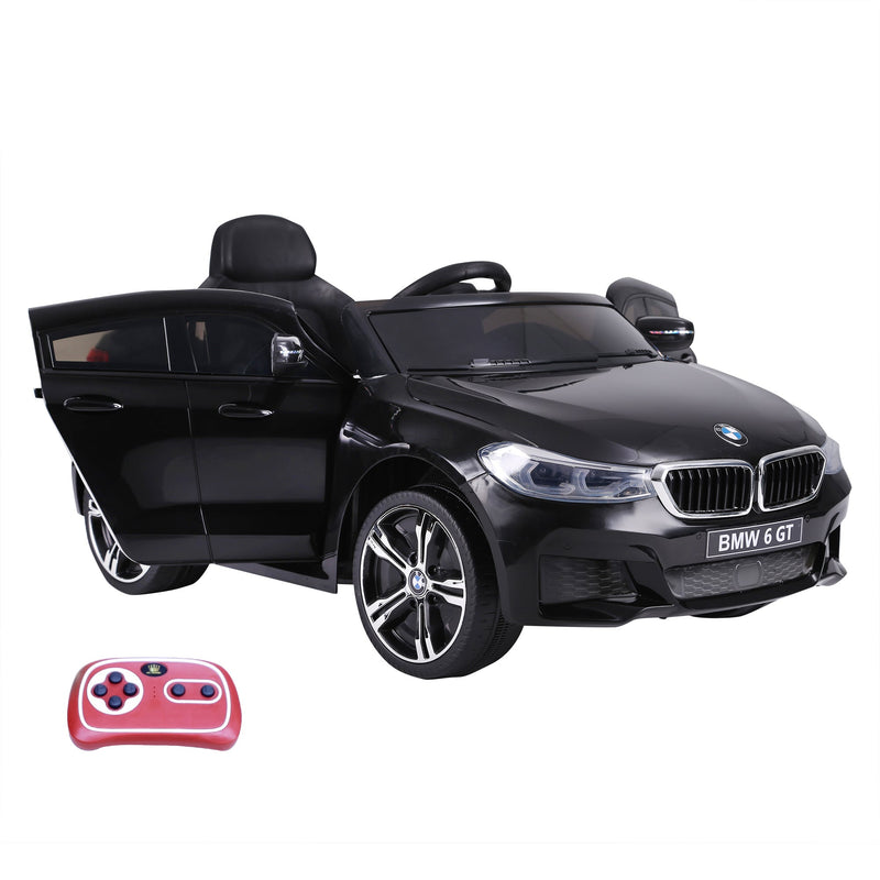 HOMCOM Kids Electric Ride On Car BMW 6GT 6V - Black