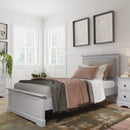 Keswick Moonlight Grey  Bed 3' Single 104 x 205.5 x 105 cm