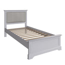 Keswick Moonlight Grey  Bed 3' Single 104 x 205.5 x 105 cm