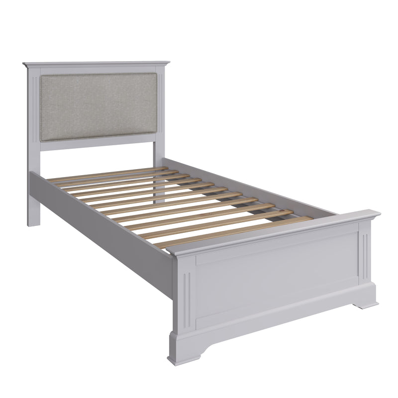 Keswick Moonlight Grey  Bed 3' Single 104 x 205.5 x 105 cm