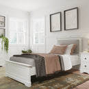 Warwick Classic White  Bed 3' Single 104 x 205.5 x 105 cm