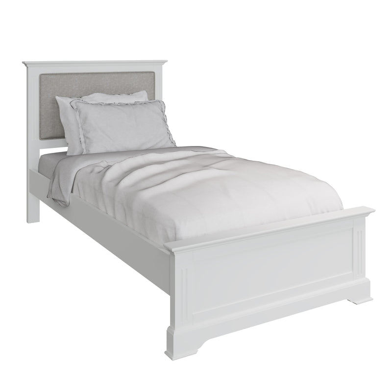 Warwick Classic White  Bed 3' Single 104 x 205.5 x 105 cm