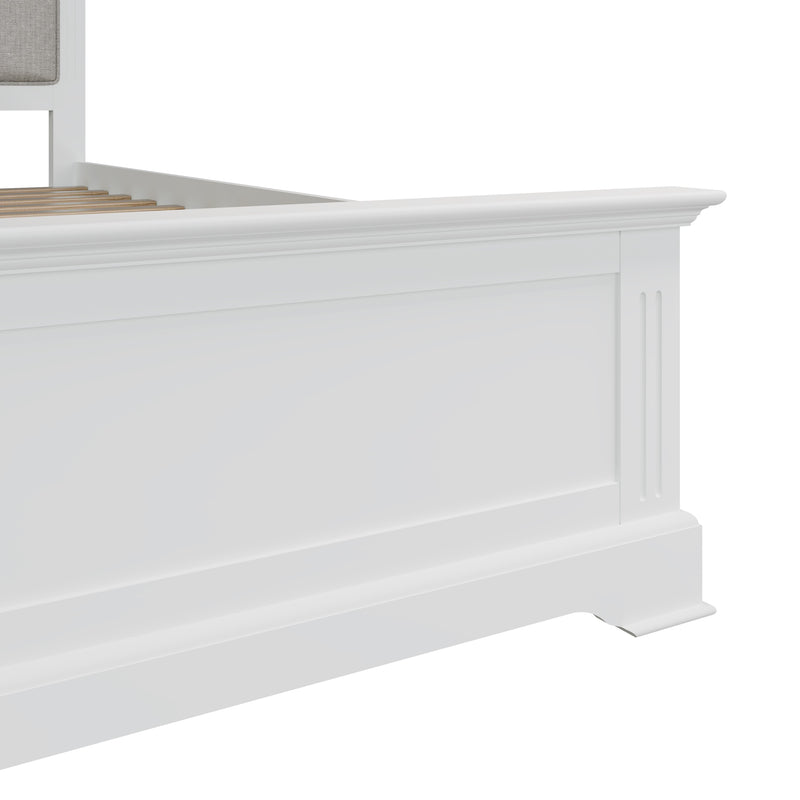 Warwick Classic White  Bed 3' Single 104 x 205.5 x 105 cm