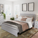 Keswick Moonlight Grey  Bed 5' King 165 x 213 x 105 cm