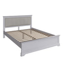 Keswick Moonlight Grey  Bed 5' King 165 x 213 x 105 cm