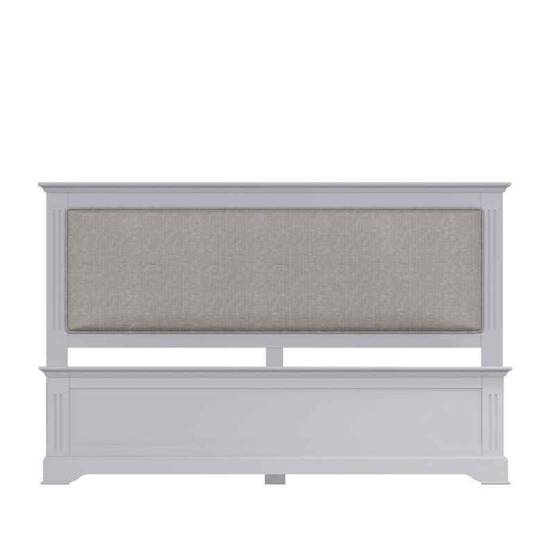 Keswick Moonlight Grey  Bed 5' King 165 x 213 x 105 cm