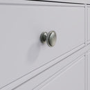 Keswick Moonlight Grey  Chest of 6 Drawers 115 x 40 x 78 cm