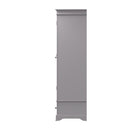 Keswick Moonlight Grey  Wardrobe 2 Door 90 x 52 x 185 cm