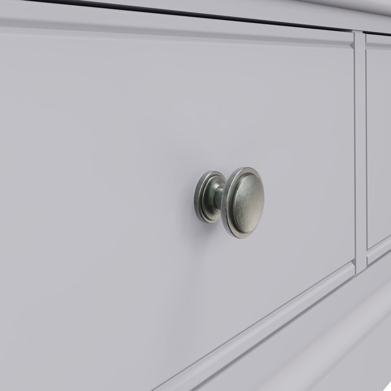 Keswick Moonlight Grey  Wardrobe 2 Door 90 x 52 x 185 cm