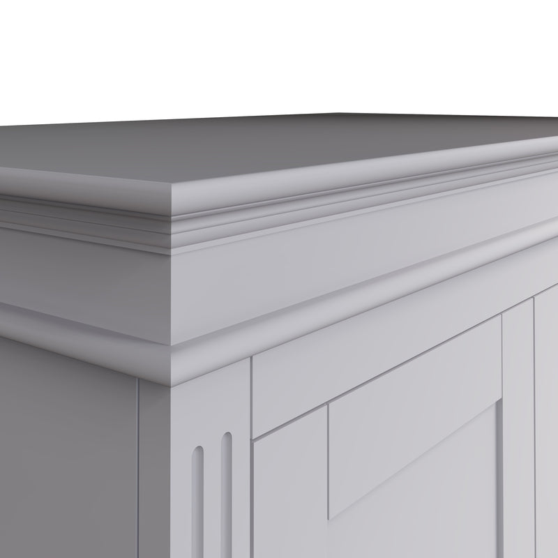 Keswick Moonlight Grey  Wardrobe 2 Door 90 x 52 x 185 cm