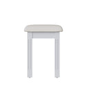 Keswick Moonlight Grey  Stool 42 x 35 x 48 cm
