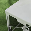 Outsunny 4 X 3m Party Tent Waterproof Garden Gazebo Canopy Wedding Cover Shade