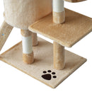 Pawhut 131cm Cat Tree with Hammock