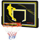 SPORTNOW Wall Mounted Basketball Hoop and Backboard for Outdoor and Indoor