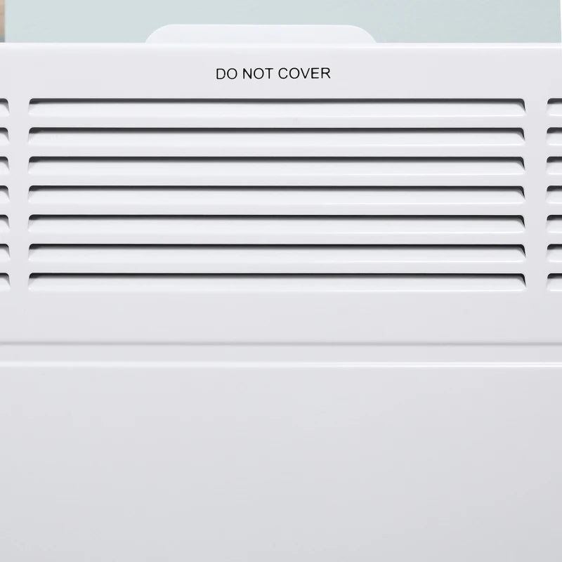 HOMCOM Convector Radiator Heater Freestanding or Wall-mounted w/ Adjustable Thermostat