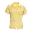 Emma Ladies Easy Care, Every Day Comfort Blouse - Lemon