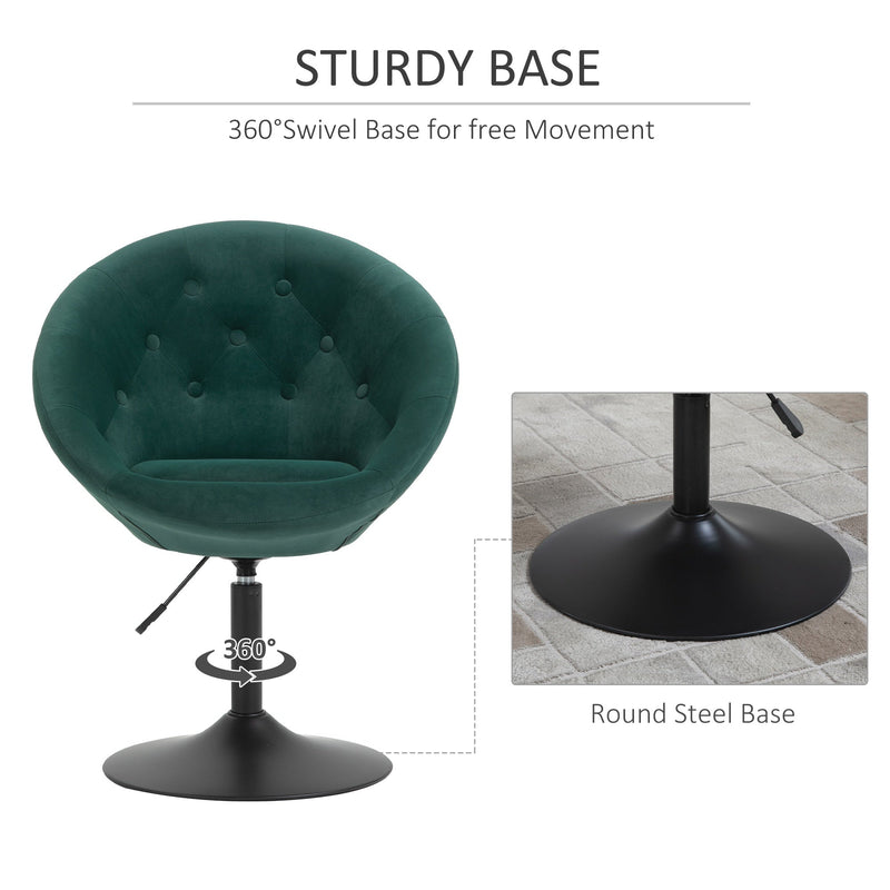 HOMCOM Accent Chair - Green