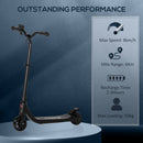 HOMCOM Kids 8km/h Electric Ride On eScooter 120w - Black