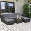 Rattan Sofa Set