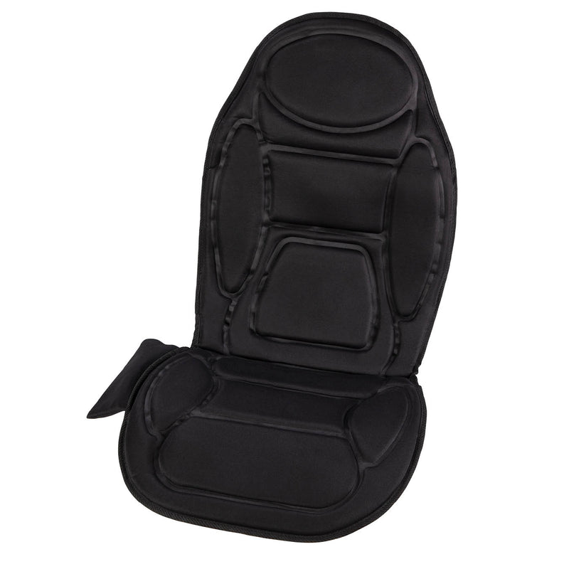 Carmen Massage Vibration Massage Seat Cushion with Heat Black