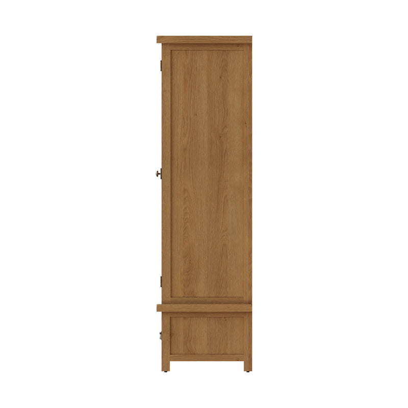 Tunbridge Oak Wardrobe 3 Door with Mirror 149 x 57 x 200 cm