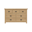 Tunbridge Oak Chest of Drawers 3 Over 4  135 x 45 x 85 cm