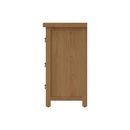 Tunbridge Oak Chest of Drawers 3 Over 4  135 x 45 x 85 cm