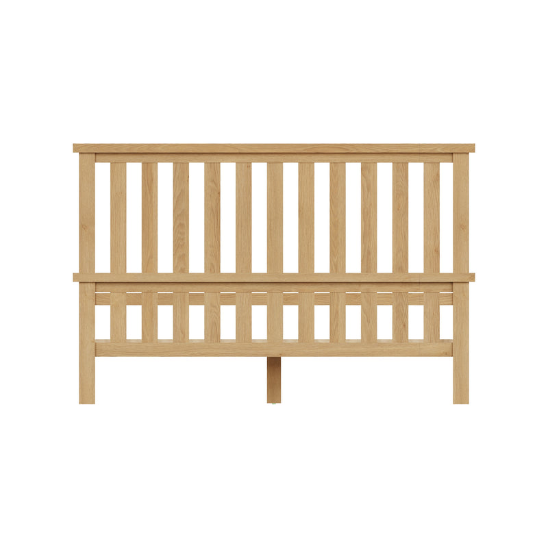 Tunbridge Oak Bed 6' Super King 197 x 215 x 2129 cm