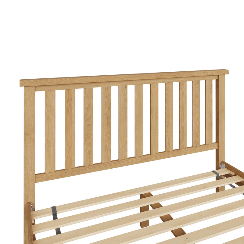 Tunbridge Oak Bed 6' Super King 197 x 215 x 2129 cm