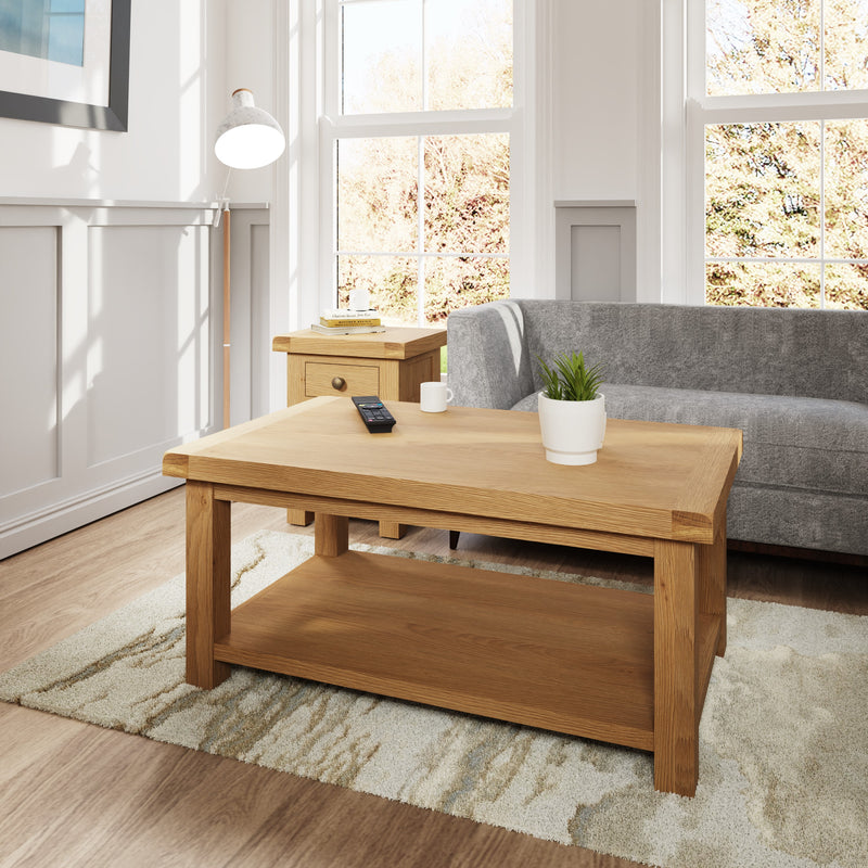 Tunbridge Oak Coffee Table  100 x 60 x 45 cm