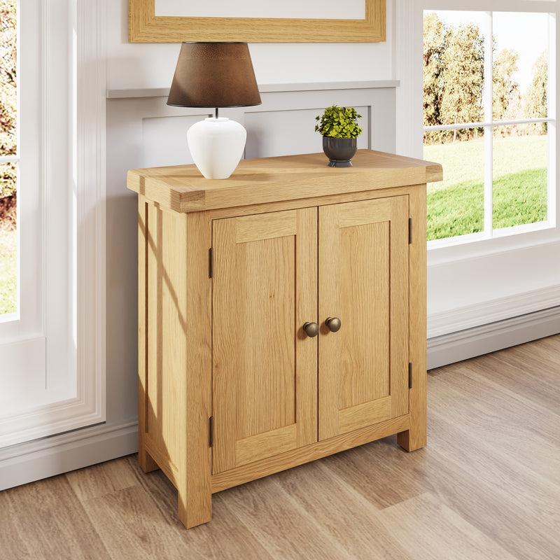 Tunbridge Oak Cupboard  75 x 32 x 75 cm