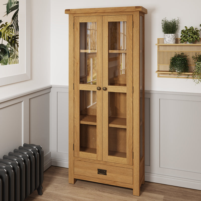 Tunbridge Display Cabinet 80 x 35 x 180 cm