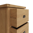Tunbridge Oak Filing Cabinet 65 x 50 x 80 cm