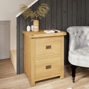 Tunbridge Oak Filing Cabinet 65 x 50 x 80 cm