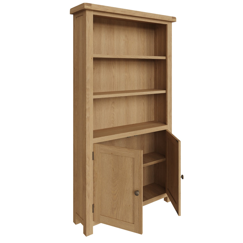 Tunbridge Oak Bookcase Large 100 x 30 x 180 cm