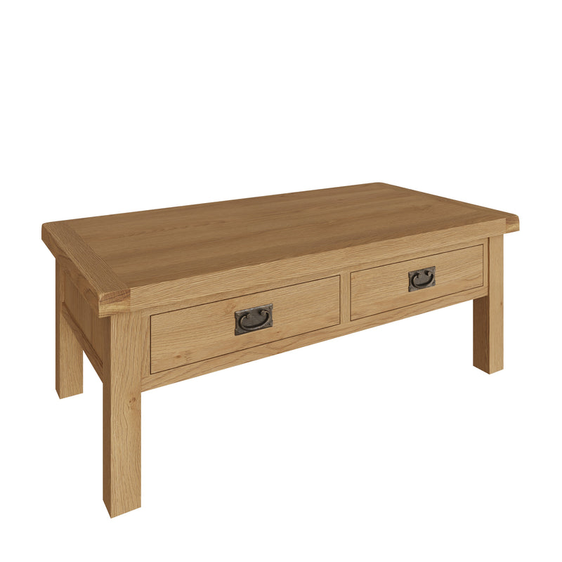 Tunbridge Oak Coffee Table Large 120 x 70 x 45 cm