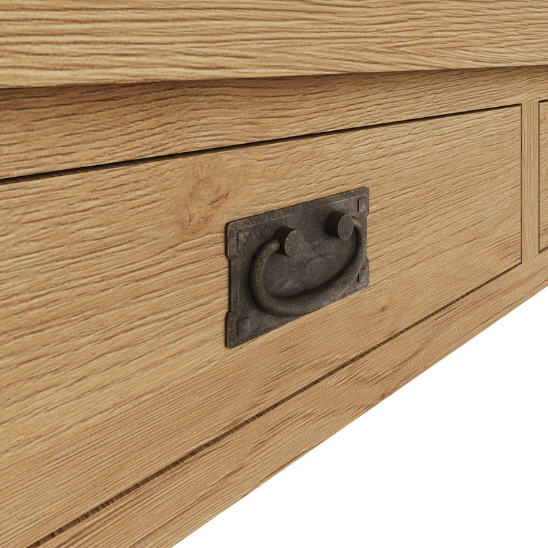 Tunbridge Oak Coffee Table Large 120 x 70 x 45 cm