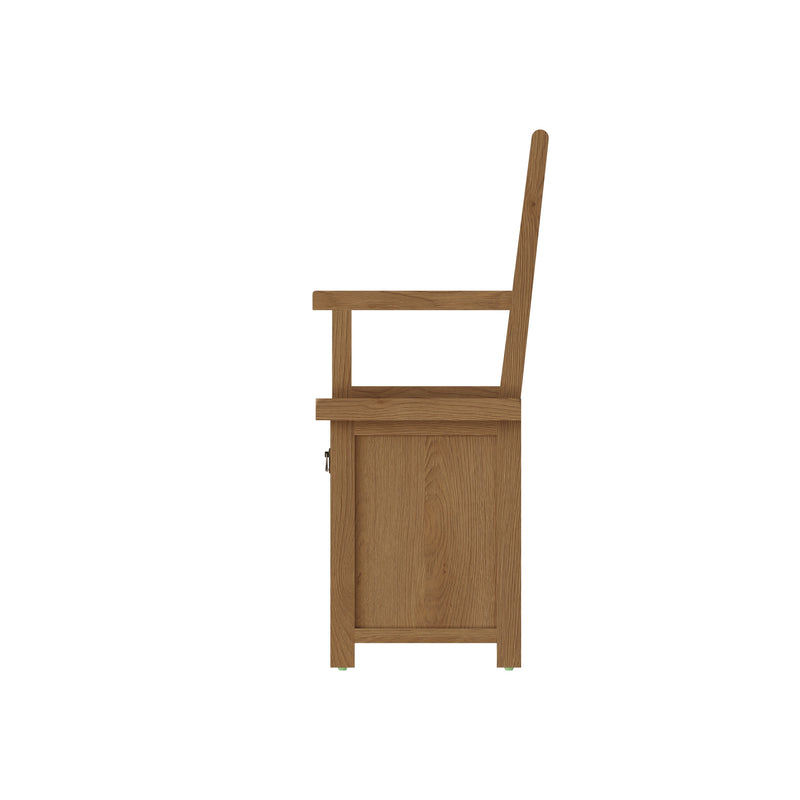 Tunbridge Oak Monks Bench 110 x 48 x 110 cm