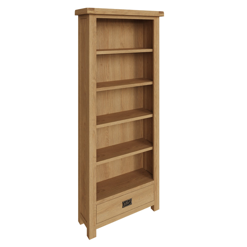 Tunbridge Oak Bookcase Medium 75 x 30 x 180 cm