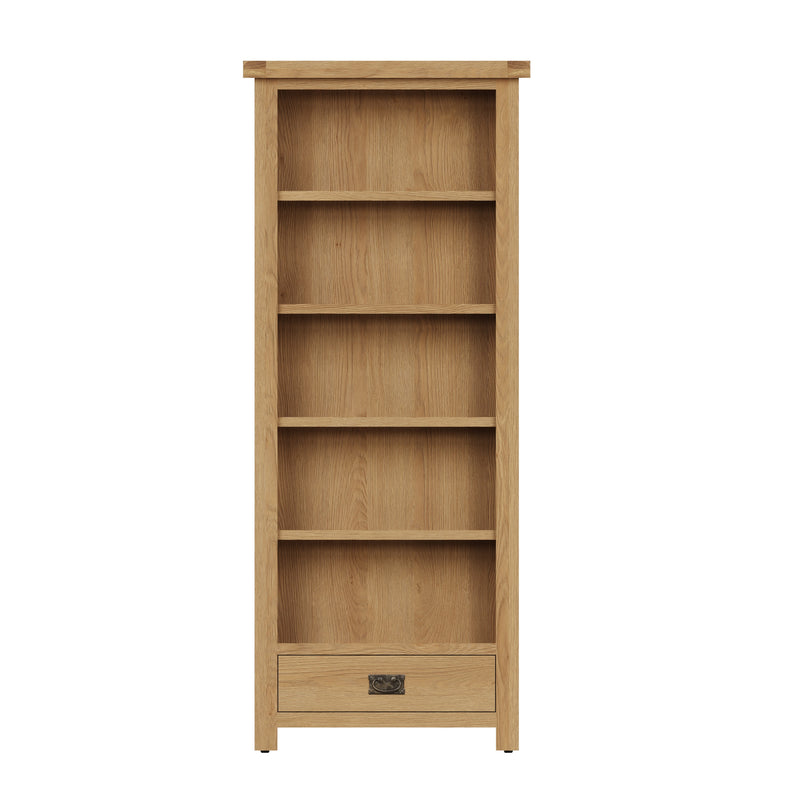 Tunbridge Oak Bookcase Medium 75 x 30 x 180 cm