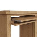 Tunbridge Oak Computer Desk Single 110 x 50 x 80 cm