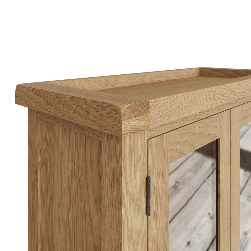 Tunbridge Oak Dresser Top Small 85 x 30 x 120 cm