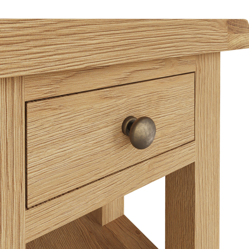 Tunbridge Oak Side Cabinet  42 x 33 x 60 cm